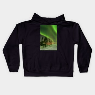 St Patrick's Day in Finland Kids Hoodie